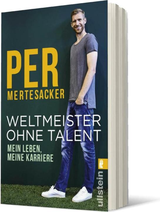Actual product image Weltmeister ohne Talent (German, Per Mertesacker, 2021)