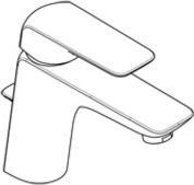 Produktbild Kludi Waschtisch-Einhandmischer AMEO DN 15 chrom