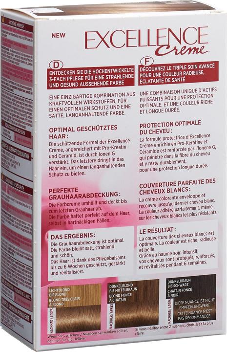Produktbild L'Oréal Paris Excellence Cream (7 Mittelblond)