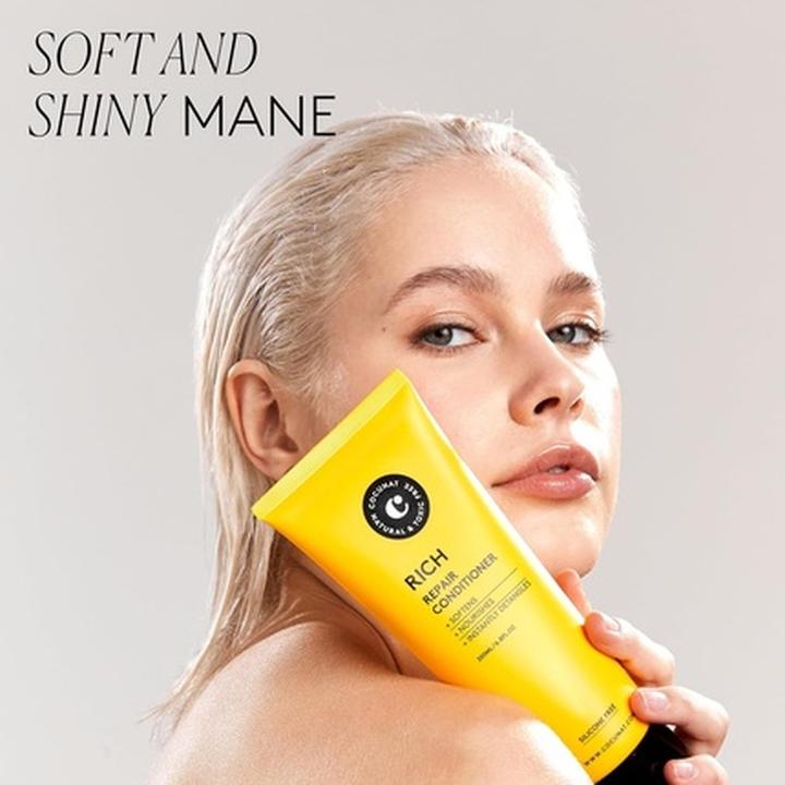 Image du produit Cocunat Conditionneur riche pour cheveux secs, abîmés ou teints avec des nutriments naturels 200ml (200 ml)