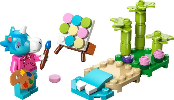 Actual product image Animal Crossing Jimmy's beach painting (30703, LEGO Animal Crossing)
