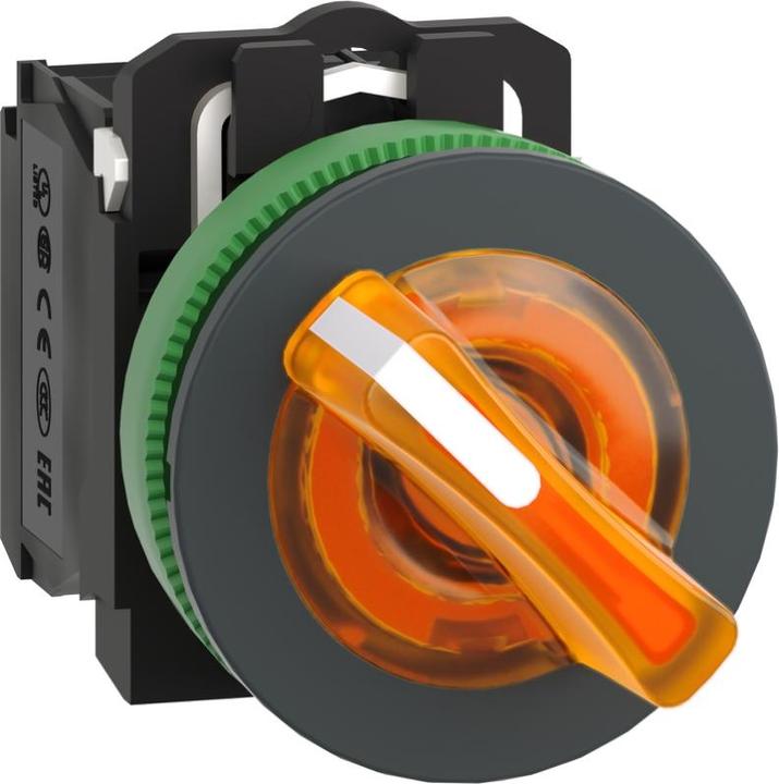 Actual product image Schneider Electric Schneider light selector switchXB5FK125B5kompl Flush plastic or 30mm 24V 1Ö