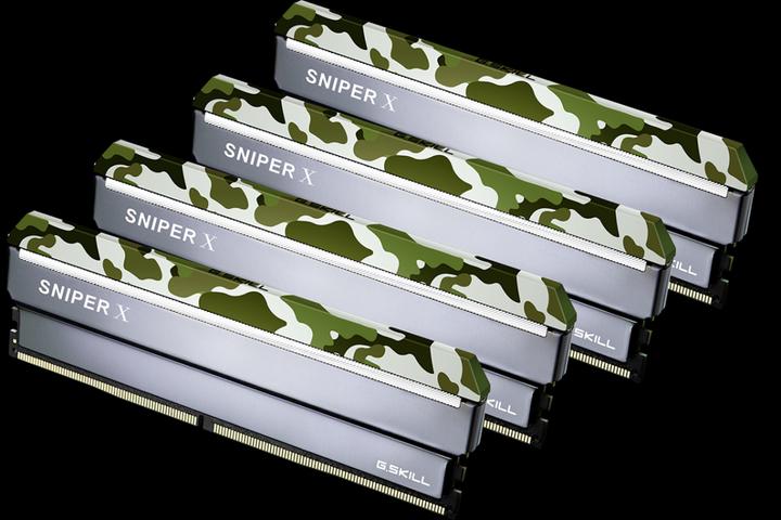 Produktbild G.Skill Sniper X Classic Camo (4 x 16GB, 2400 MHz, DDR4-RAM, DIMM)