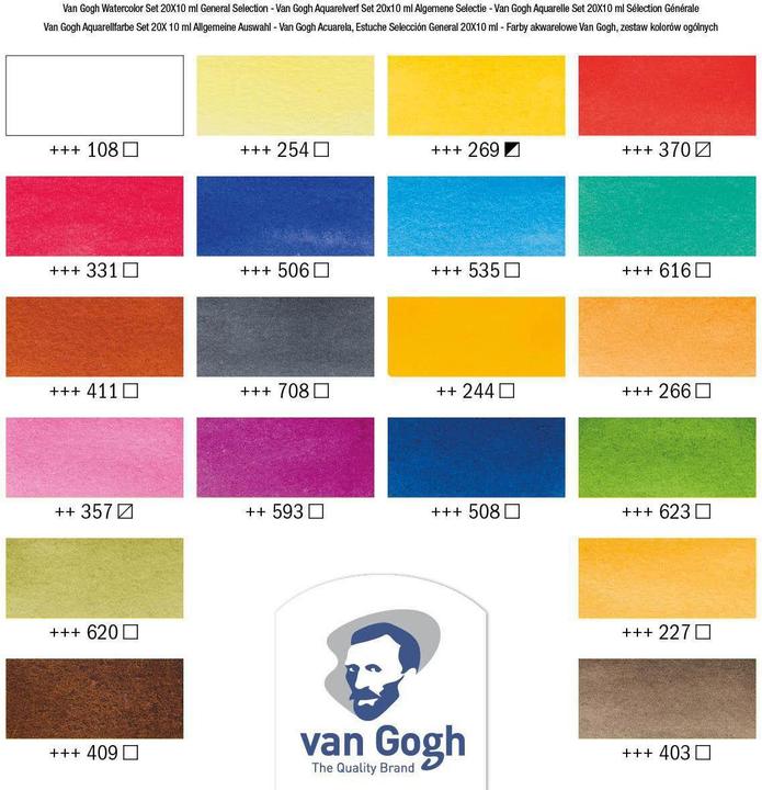 Produktbild Van Gogh Aquarellfarbe (200 ml)