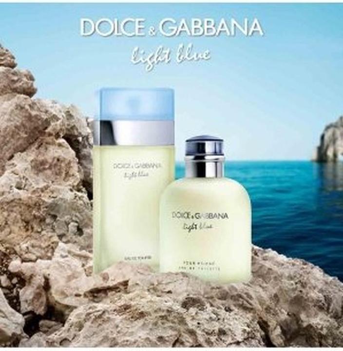 Actual product image Dolce & Gabbana light blue (Eau de toilette, 200 ml)