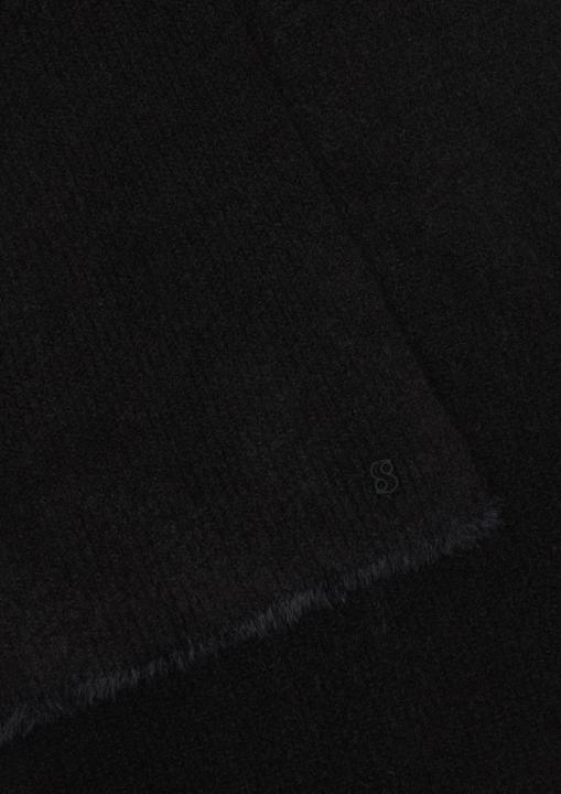 Image du produit S.Oliver Tuch Strickschal mit Fransen und Logo-Ring