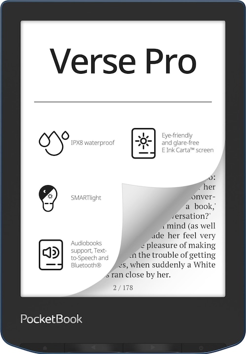 PocketBook Verse Pro (6", 16 GB, Azure blue)