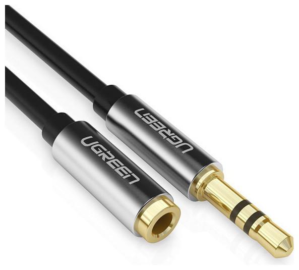 Productafbeelding Ugreen Audio AUX jack hoofdtelefoon verlengkabel 3-pin (2 m, 3,5 mm aansluiting (AUX))