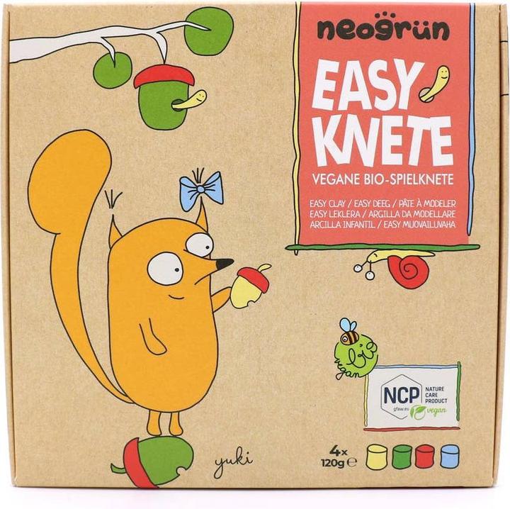 Produktbild Neogrün 4er Set BioEasyKnete Vegan Yuki