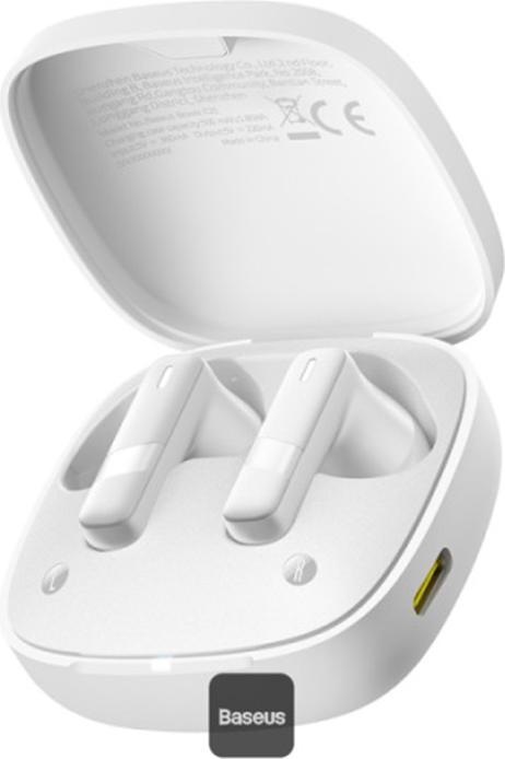 Image du produit Baseus Bowie E20 Casque sans fil intra-auriculaire Appels/Musique Bluetooth Blanc (6 h, Sans fil)