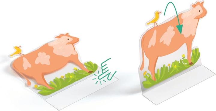 Produktbild Djeco Sticker zum Aufstellen Auf dem Bauernhof