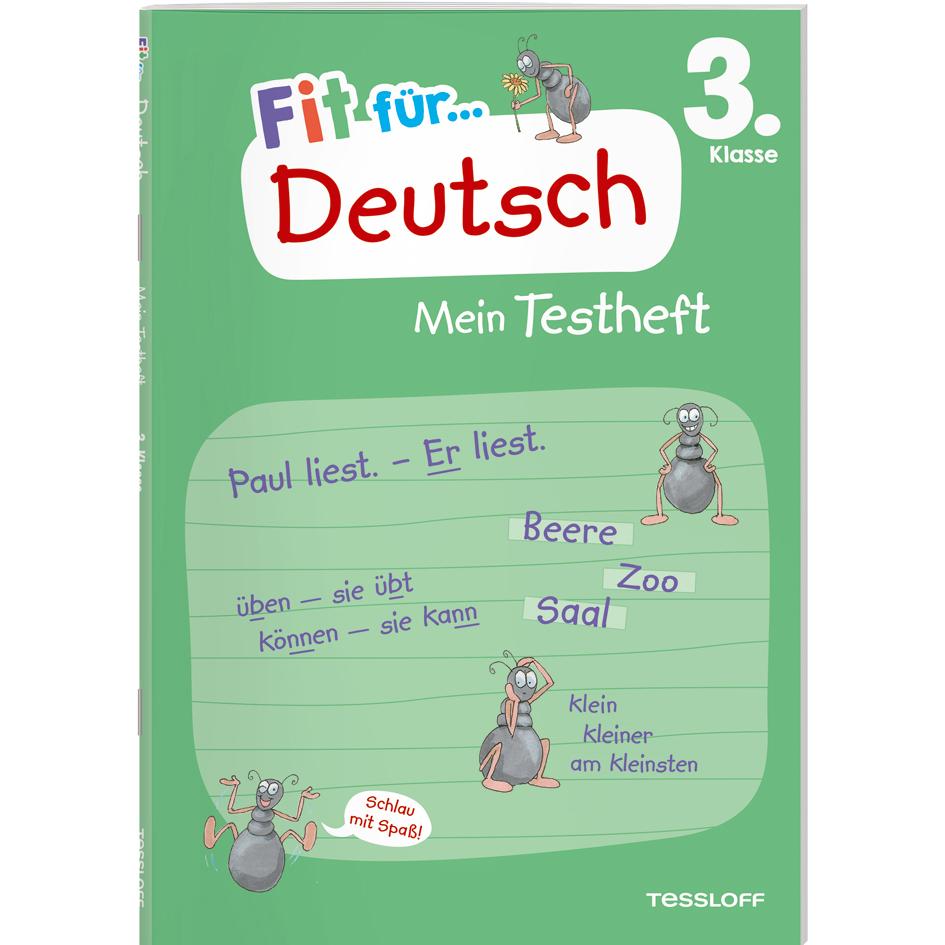 Thumbnail - Fit für Deutsch 3. Klasse. Mein Testheft, Schulbücher von Julia Meyer, Guido Wandrey