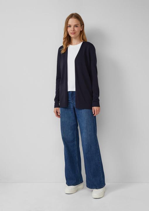 Produktbild s.Oliver Strickjacke Cardigan aus Viskose-Baumwollmix (46)