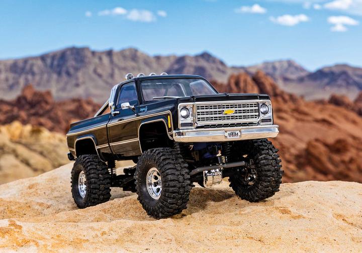 Produktbild Traxxas TRX-4M 79 CHEVY K10 4X4 LIFTED SCHWARZ 1/18 CRAWLER RTR BRUSHED, MIT AKKU UND USB LADEGERÄT (RTR Ready-to-Run)
