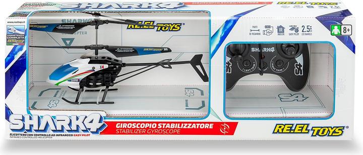 Immagine prodotto Re.Eltoys NUOVO SHARK 4: ir heli - Con GIRROSCOPIO