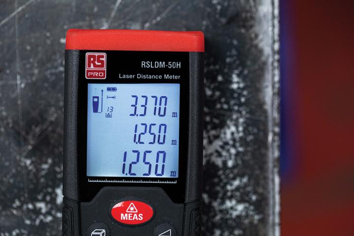Immagine prodotto RS PRO 50m Distance Meter (50 m, 635 nm)