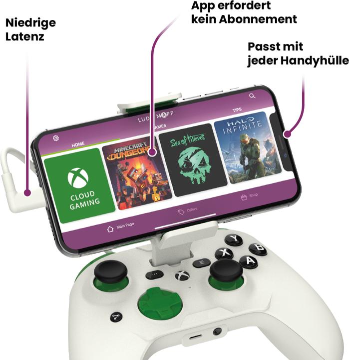 Produktbild Rotor Riot iOS Cloud Gaming Controller (Xbox Edition) (iOS)