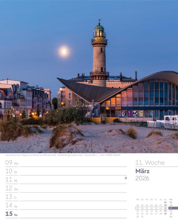 Produktbild Am Meer - Wochenplaner Kalender 2026