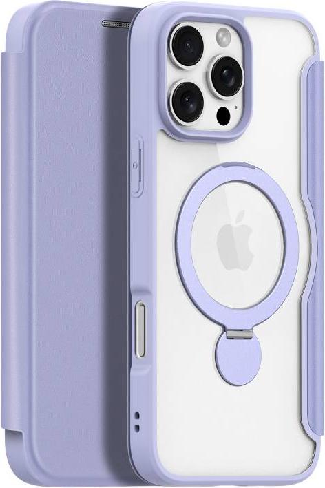Actual product image Dux Ducis Skin X Pro 360° Ring Stand Series leather case (Apple iPhone 16 Pro Max)