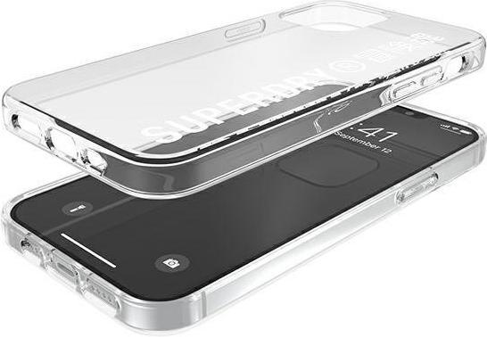Actual product image Superdry Clear Case transparent cover with logo print (Apple iPhone 12 Pro Max)