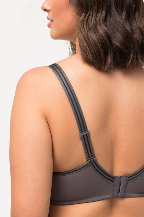 Immagine prodotto Ulla Popken Reggiseno con ferretto, Jacquard, coppe in Spacer e coppa C-D (90 C)