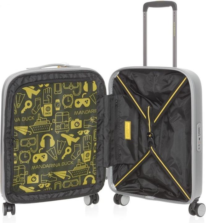 Actual product image Mandarina Duck Logoduck + 4 wheels cabin trolley 55 cm (40 l)