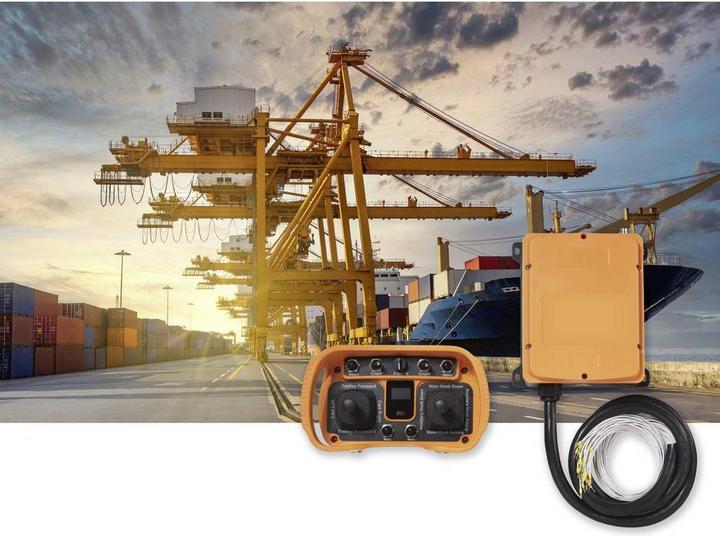 Produktbild Tru Components Joystick industrielle Funkfernsteuerung 12 - 24 V AC/DC