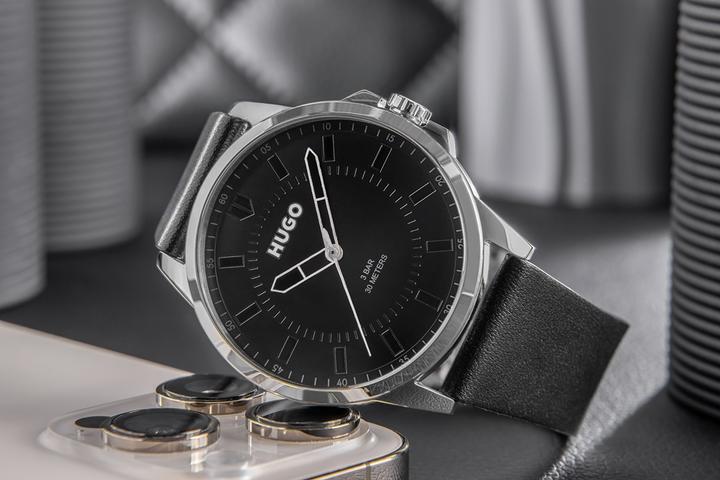 Produktbild Hugo Boss Hugo First Herrenuhr 1530188 + BOX (Analoguhr, 43 mm)