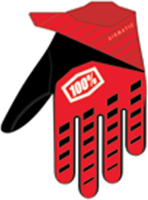 Produktbild 100% Airmatic Handschuhe rot-schwarz XXL (XXL)