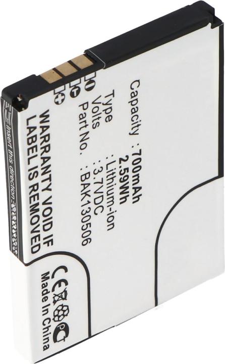 Immagine prodotto AccuCell Batteria AVM Fritz Fon M2, Fritz! Fon M2, FRITZ!FON C4, BAK130506, Fritz!Fon M2