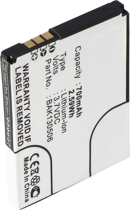 Produktbild AccuCell Akku AVM Fritz Fon M2, Fritz! Fon M2, FRITZ!FON C4, BAK130506, Fritz!Fon M2