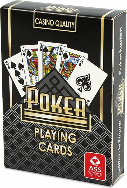 Image du produit ASS Altenburg Jeu de cartes Poker - 1 deck (Allemand, Anglais)