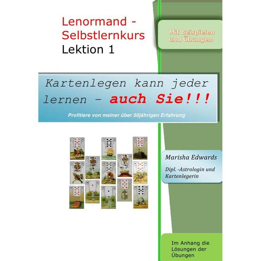 Lenormand - Selbstlernkurs (Lektion 1), Belletristik von Marisha Edwards