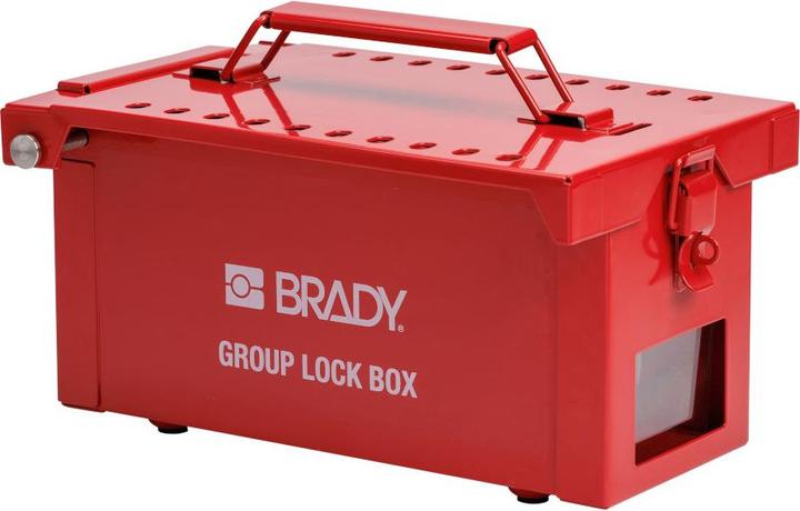 Actual product image Brady Portable Group Lockout Box -