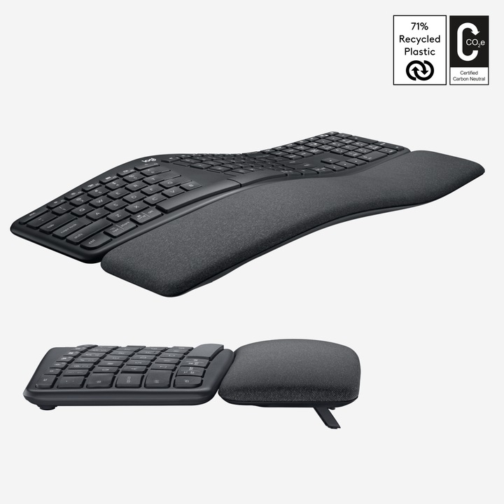Actual product image Logitech Ergo K860 (Eng. Int., Wireless)