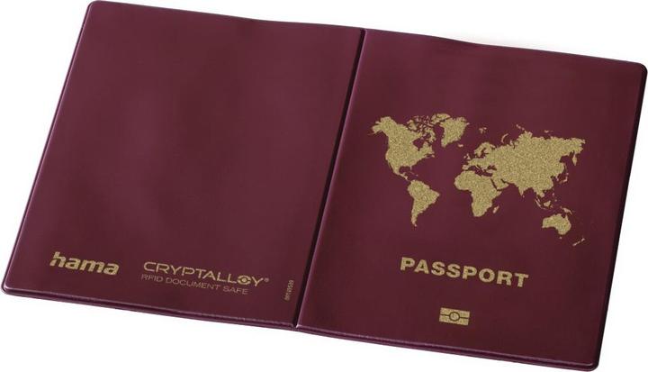 Actual product image Hama Passport data protection cover International, RFID, Bordeaux (Document & Wallet)