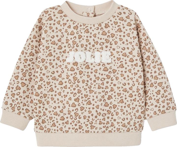 Actual product image Vertbaudet Mädchen Baby-Set: Sweatshirt, Leggings & Haarband (74)