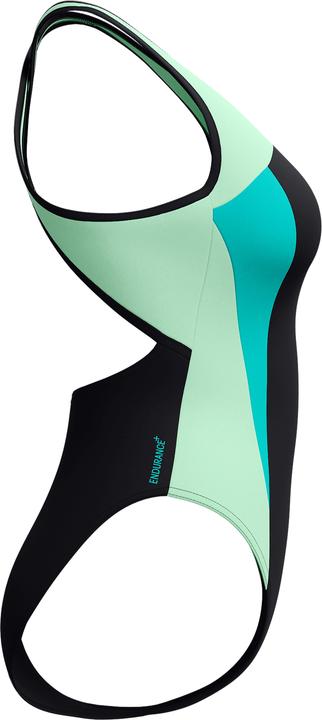 Actual product image Speedo Women's High Neck Splice Crossback Swimsuit (34)