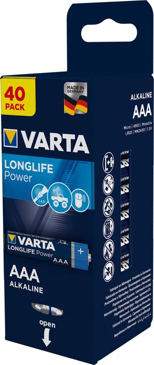Varta Longlife Power (40 Stk., AAA, 1260 mAh)