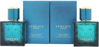 Immagine prodotto Versace Eros Gift Set 100ml EDP 75ml S/G 75ml A/S Balm 10ml EDP - New (Set di profumi)