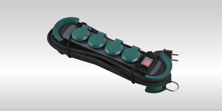 Produktbild Bachmann Hook Outdoor (4 x, CEE 7/3, 4 m)