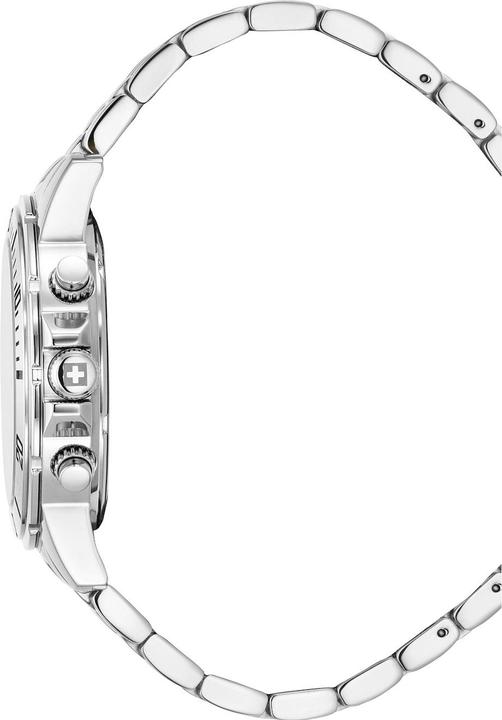 Image du produit Swiss Alpine Military 7024.9137 Herrenuhr Cruiser Chronograph 44mm 10ATM (Chronographe, Montre analogique, 44 mm)