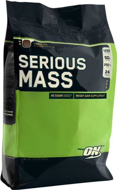 Optimum Nutrition Serious Mass (Strawberry, 1 pcs., 5454 g)