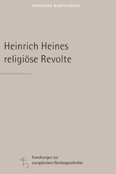 Produktbild Bartscherer,C.:Heinrich Heines rel.Rev.