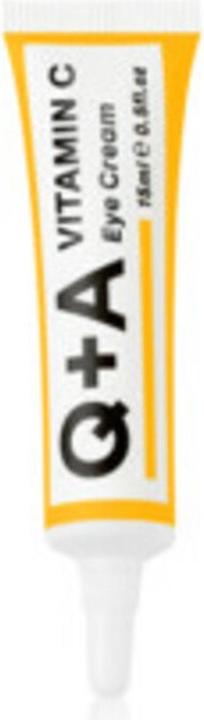 Produktbild Q+A Eye cream with vitamin C (Eye Cream) 15 ml (Augenpflege Serum, 15 ml, Tag)