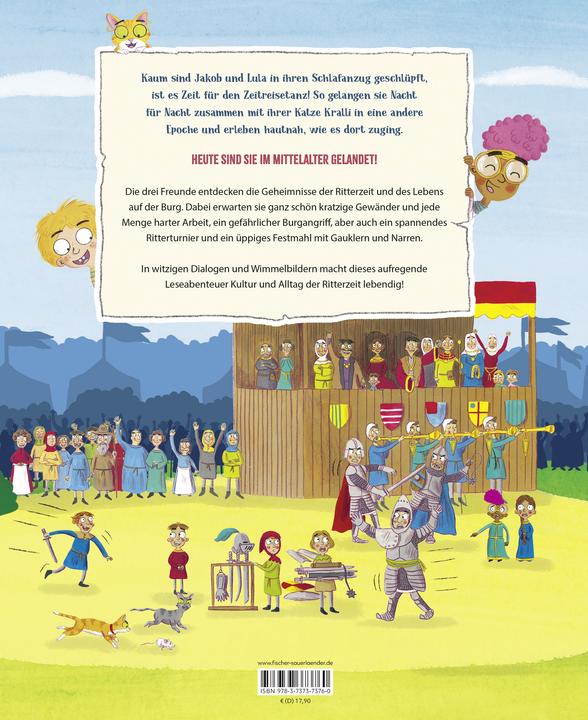 Productafbeelding Zeitreise im Schlafanzug. Erlebe die Ritterzeit (Duits, Timothy Knapman)