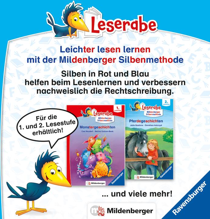 Produktbild Ravensburger Leserabe - 2. Lesestufe: Unsere verrückten Camping-Ferien (Deutsch, Stefanie Klassen, Susan Niessen, 2024)