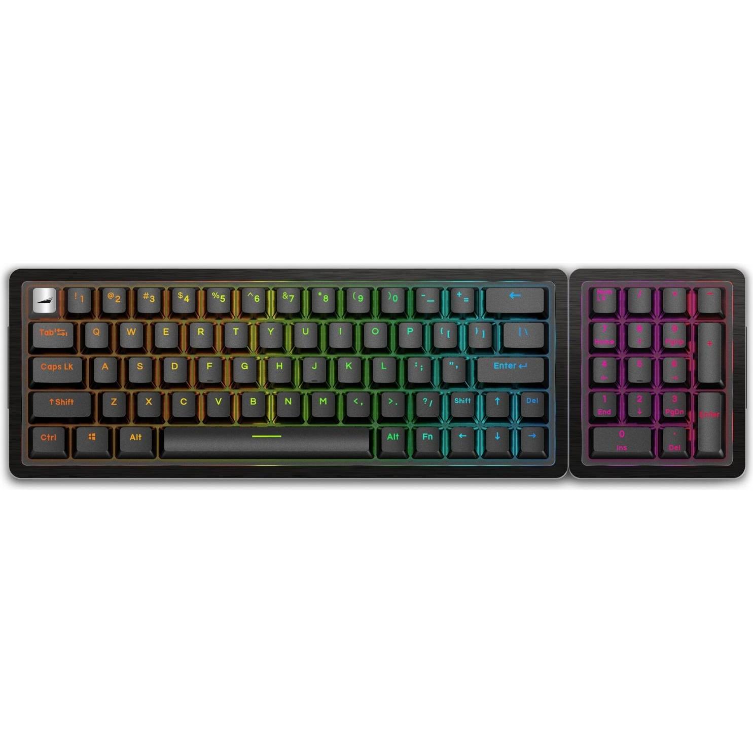 Mountain Everest 60 (DE, Kabelgebunden), Tastatur, Schwarz