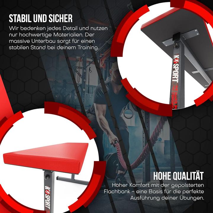 Actual product image K-Sport Training bench