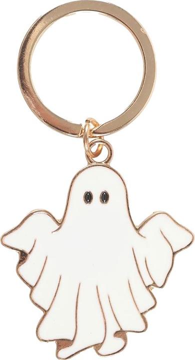 Actual product image Something Different Spooky Season Groovy Ghost Keyring